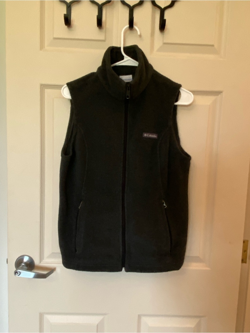 Columbia Charcoal Gray Fleece Vest